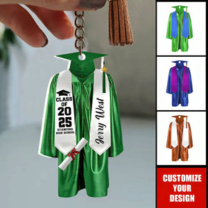 Class of 2026 Graduation - Personalized Acrylic Keychain