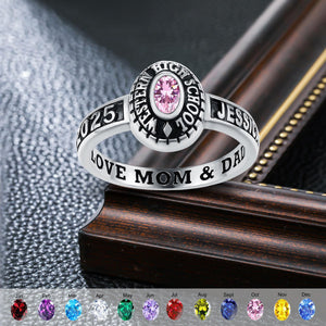Customized High School College University Class Ring Graduation Gifts