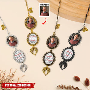 Custom Graduation Tassel Photo Charm, Memorial Gift