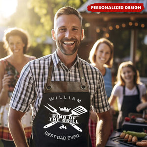 Personalized Father's Day Chef Cooking Apron