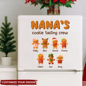Grandma's Cookie Crew - Personalized Decal