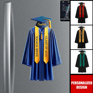 2025 College Graduation - Personalized Acrylic Fridge Magnet