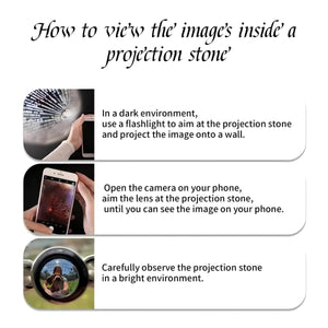 Personalized Projection Photo Beaded Bracelet, Gift for Him