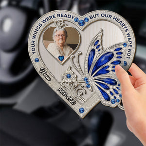 Your Wings Custom Photo - Personalized Custom Car Visor Clip
