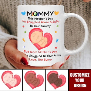 Mommy, You’re My First Home - Family Personalized Custom Mug
