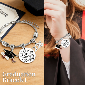 Personalized Custom Class of 2026 Graduation Bracelet