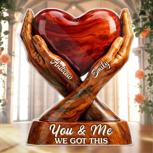 Together Forever -Personalized Custom Couple Acrylic Plaque
