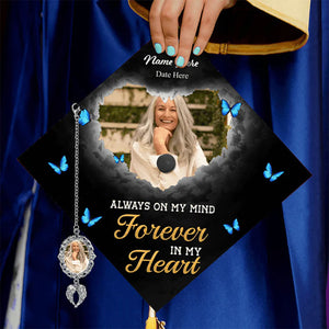 I'm Always With You - Personalized Photo For Graduation Cap Topper & Tassel