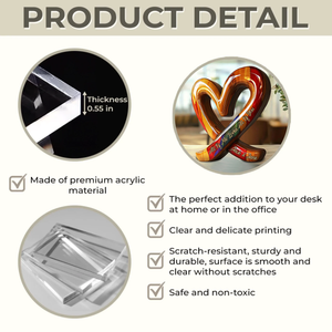 You And Me We Got This - Personalized Couple Acrylic Plaque