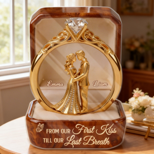 From This Moment To Forever - Personalized Couple Acrylic Plaque