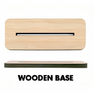 Couple Growing Old Together Personalized Standing Wooden Plaque