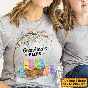 Grandma's Kids T-Shirt - Personalized Gift For Grandma