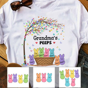 Grandma's Kids T-Shirt - Personalized Gift For Grandma