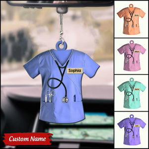 Personalized Nurse Uniform Ornament - Gift For Nurse