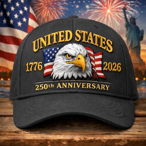 United States 250th Anniversary Patriotic Eagle Classic Cap