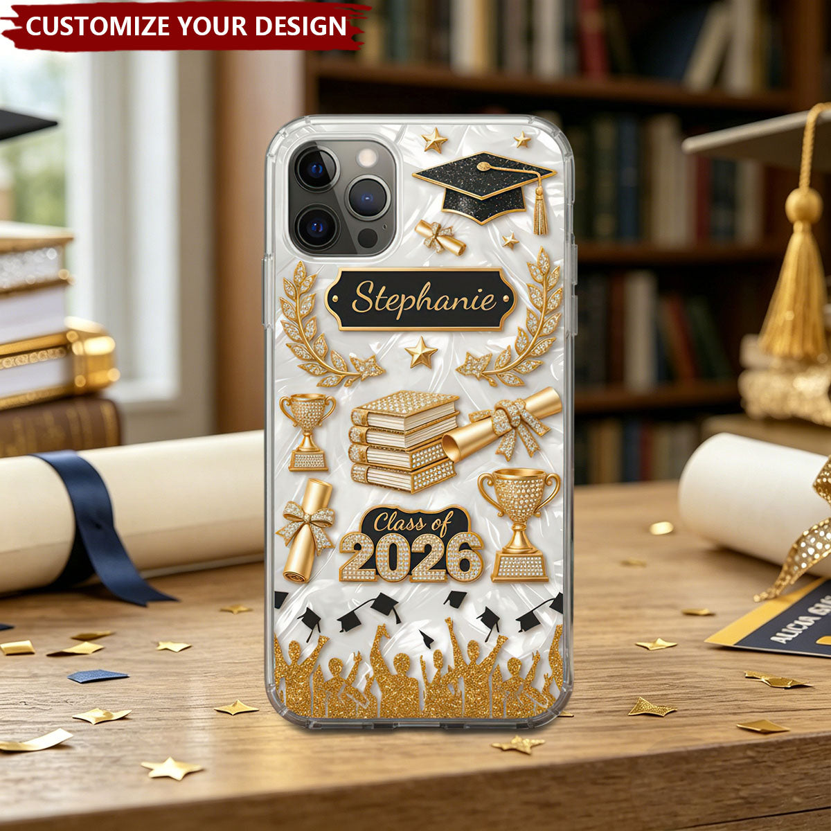 Custom Name Graduation Phone Case,Personalized Graduation Gift