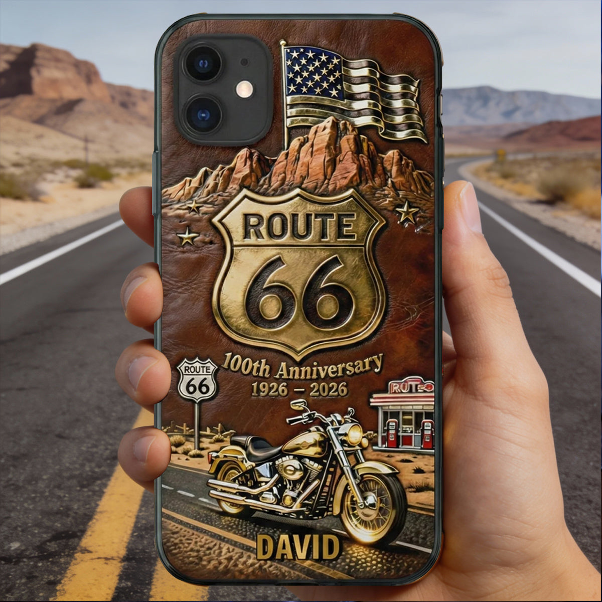 100th Anniversary Motorcycle Phone Case-Personalized Gifts For Bikers