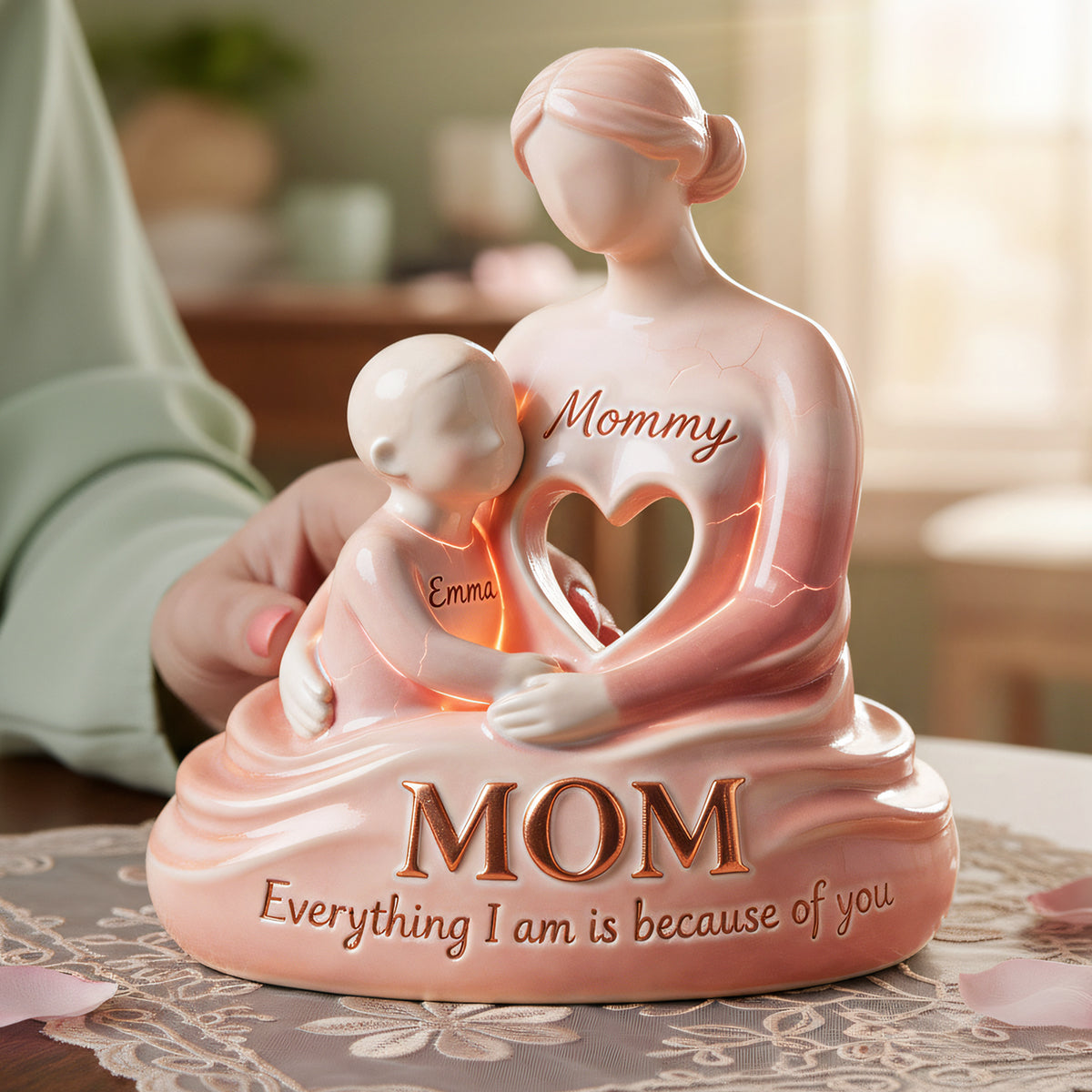 Loving Nurturing Mom Plaque - Personalized Gifts For Moms