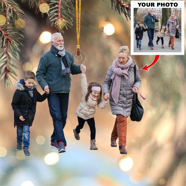 Personalized Custom Photo Keychain - Gift For Pet Lover