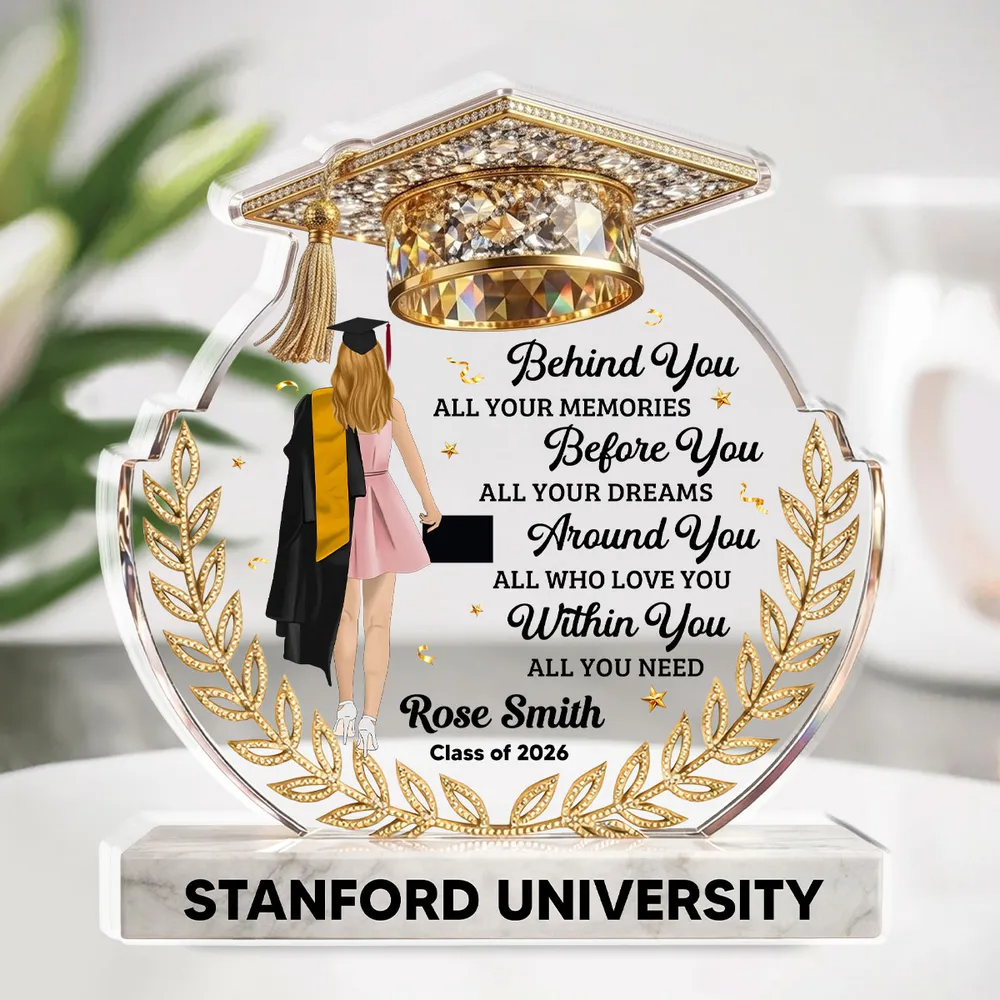 Before You All Your Dreams -  Personalized Custom Acrylic Plaque