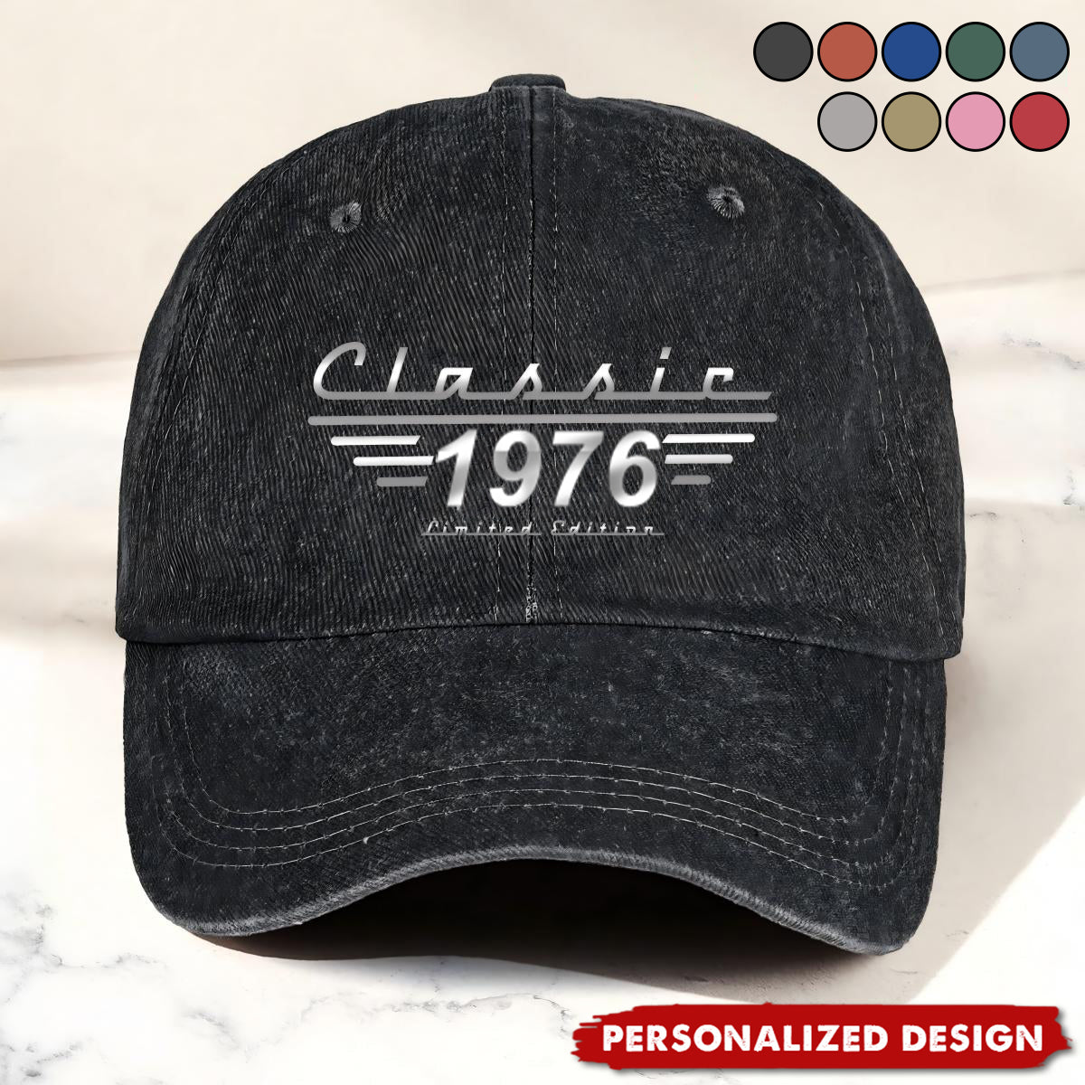 Classic Limited Edition - Vintage For Him, Dad, Husband, Grandpa - Personalized Cap