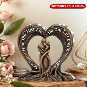 Heart Of The Trees - Personalized Custom Shaped Squared Plaque