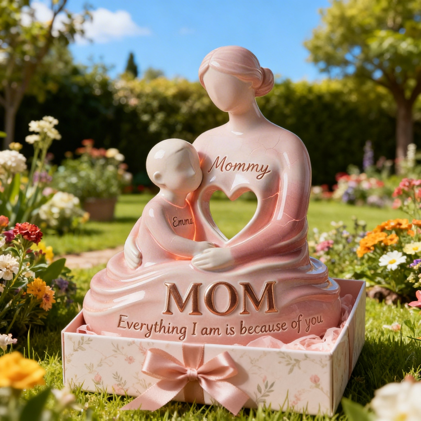 Loving Nurturing Mom Plaque - Personalized Gifts For Moms